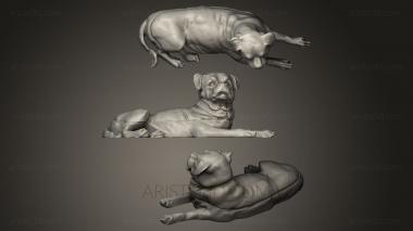 Animal figurines (STKJ_0081) 3D model for CNC machine